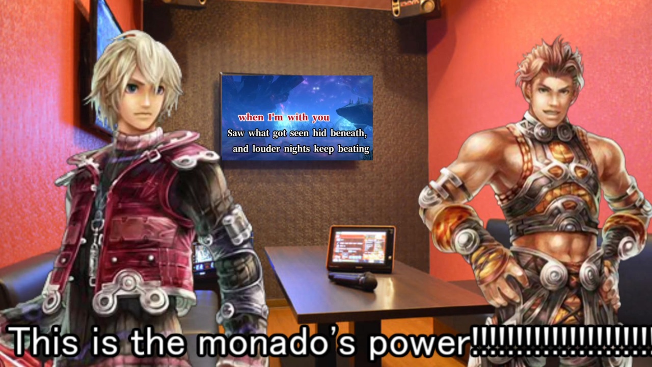 Shulk and Reyn go to karaoke